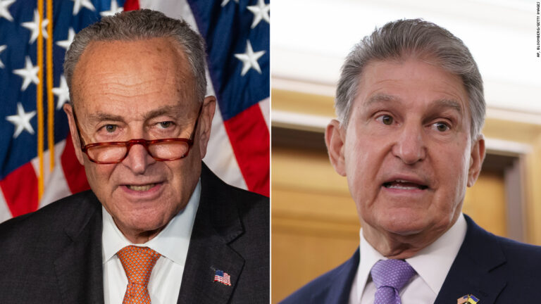 Major breakthrough for Democrats as Manchin and Schumer reach deal on energy and health care bill
