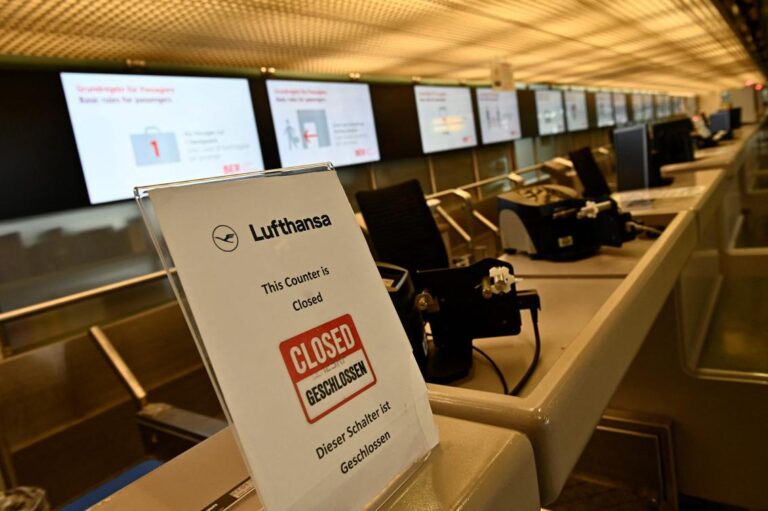 Lufthansa cancels over 1,000 flights due to ground staff walkout