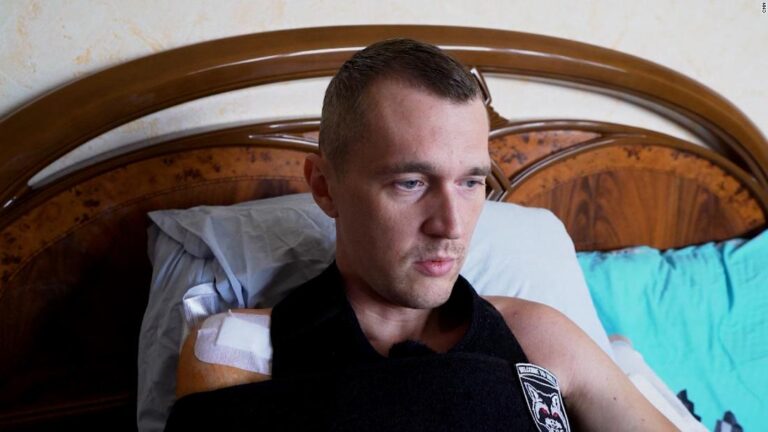 ‘Kill them all’: Hear why this injured Ukrainian soldier wants to get back to battle