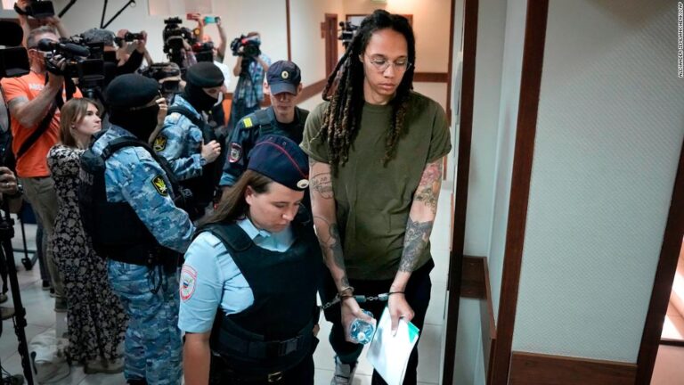 Brittney Griner appears in court for ongoing trial