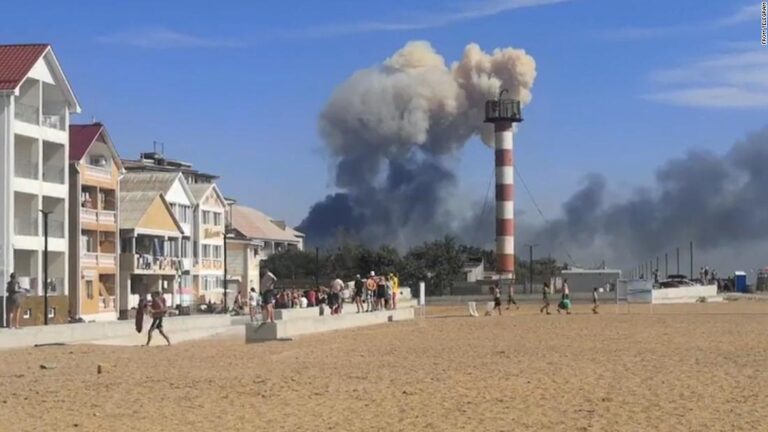 Ukraine was behind three explosions in Crimea, says government report