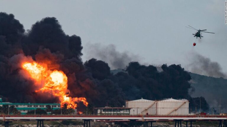 Cuba’s worst ever fire brought under control after burning for 5 days at oil depot, officials say