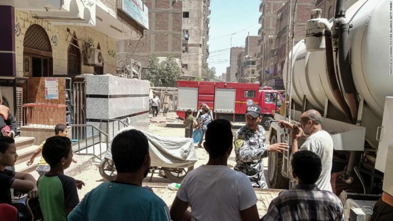 Dozens killed in Egypt church fire