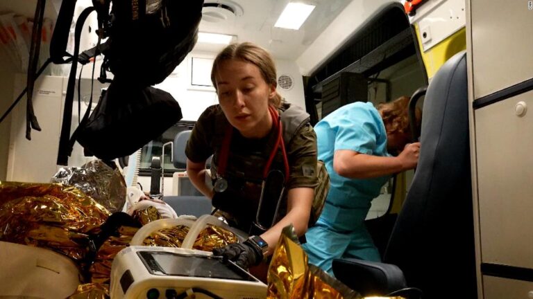 CNN goes to secret field hospital near front line. See what it is like