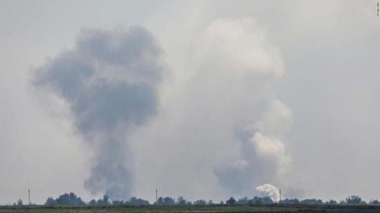 Russia blames sabotage as blasts rock another military facility in Crimea