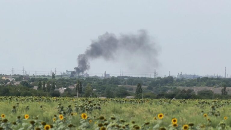 Fears of nuclear disaster mount as Russian shelling of power plant continues