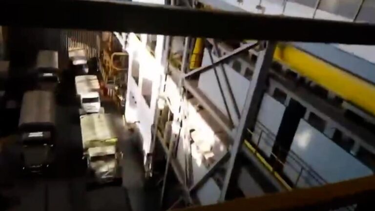 New video shows Russian military vehicles inside Ukrainian nuclear plant