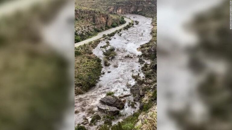 Flash flooding at a national park in New Mexico forced the evacuation of about 160