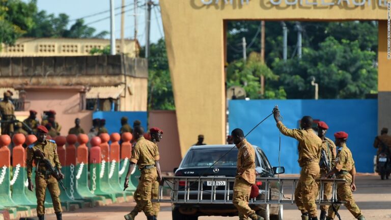 Heavy gunfire in Burkina Faso capital, soldiers on streets, witnesses say