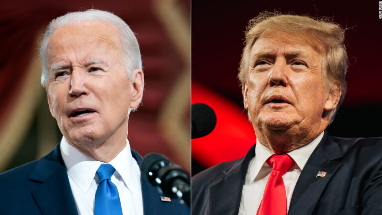 Here’s why the Biden administration wants to talk about Trump