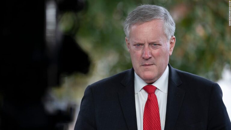 Mark Meadows complied with DOJ subpoena in January 6 probe
