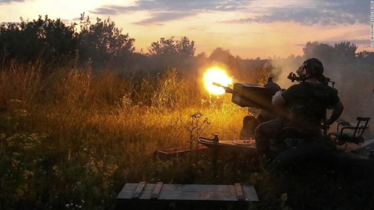 Ukrainian forces seen in previously Russian-occupied town near Kharkiv