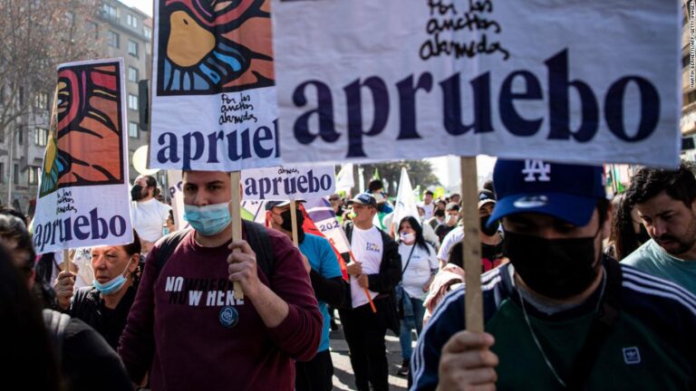 Chile is about to vote on one of the most progressive constitutions in the world. But consensus is crumbling