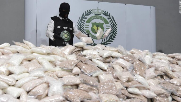 Saudi Arabia seizes record 47 million amphetamine pills hidden in flour shipment
