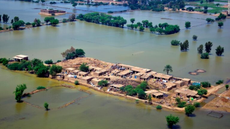 Death toll in Pakistan floods passes 1,280 — and a third of them are children
