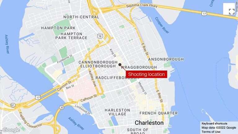 Shooting in downtown Charleston leaves at least six people injured, police say
