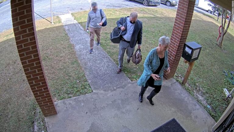 New surveillance video shows fake Trump elector helped with access to elections office