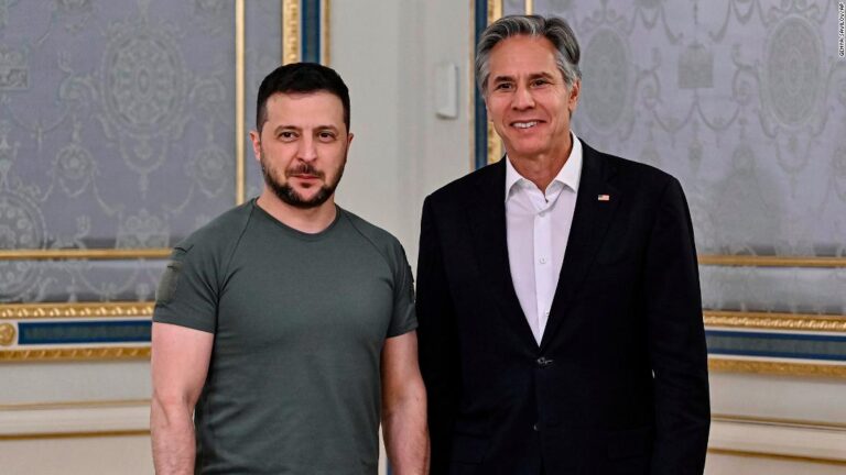 Blinken says Ukrainian counteroffensive is ‘proving effective’ as he departs Kyiv