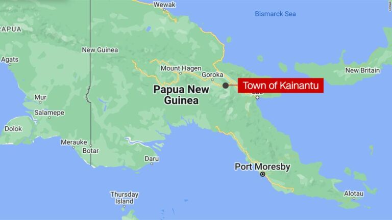 Magnitude 7.6 earthquake strikes Papua New Guinea