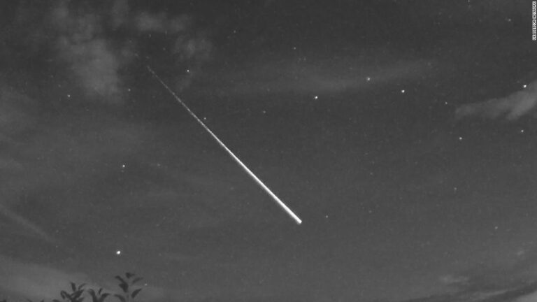 Unusually slow-moving fireball lights up the night sky across Scotland