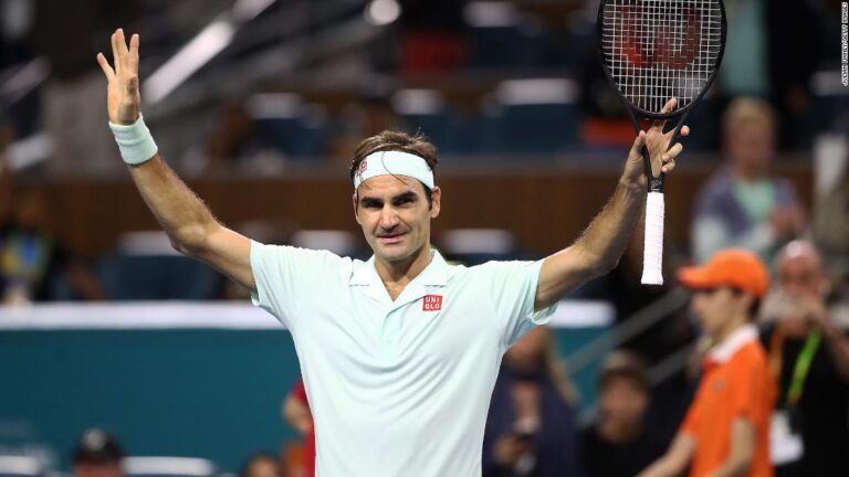 Roger Federer announces his retirement from the ATP Tour and grand slams