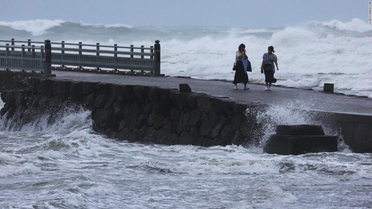 Millions told to evacuate as Typhoon Nanmadol heads for Japan