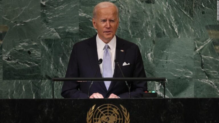 Biden puts blame for war squarely on Putin in stinging rebuke at UN