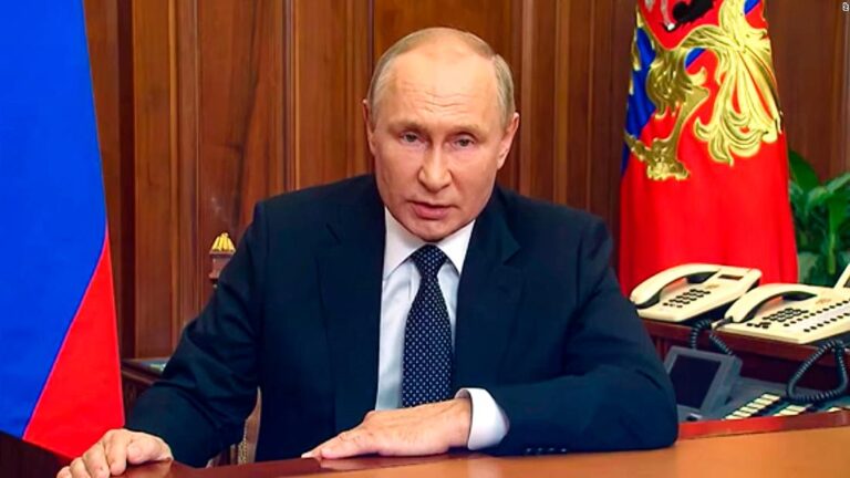 Watch Putin’s announcement to Russian citizens