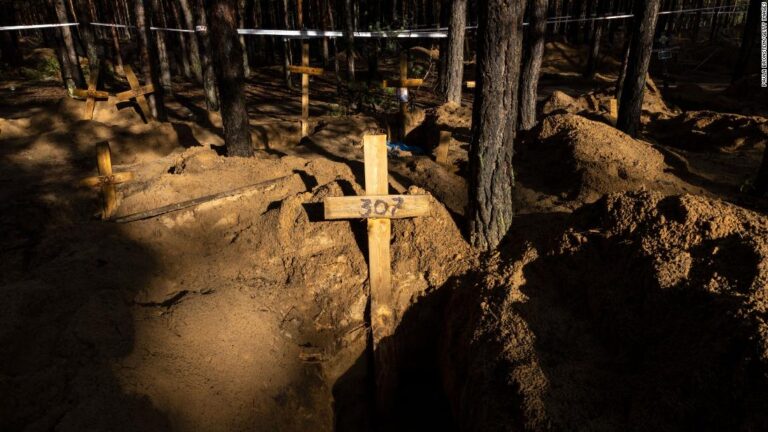 Signs of torture, mutilation on bodies at Izium mass burial site: Ukraine officials