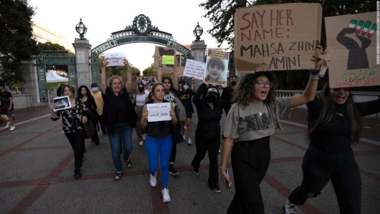 Iranian Americans are demonstrating across the US in support of protesters in Iran