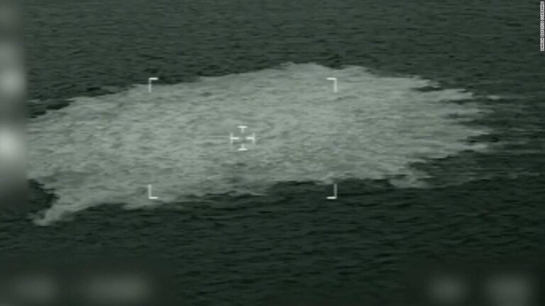 Underwater explosions were detected in area close to Nord Stream pipeline leaks