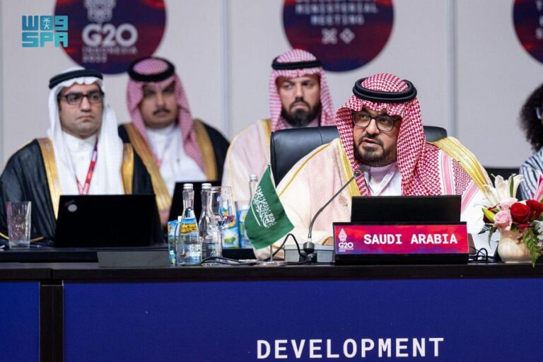 Saudi Arabia stresses importance of international cooperation to support global economic growth at G20