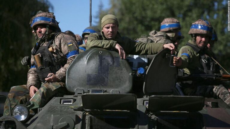 Ukrainian forces are breaking through Russian defenses in the south, official claims