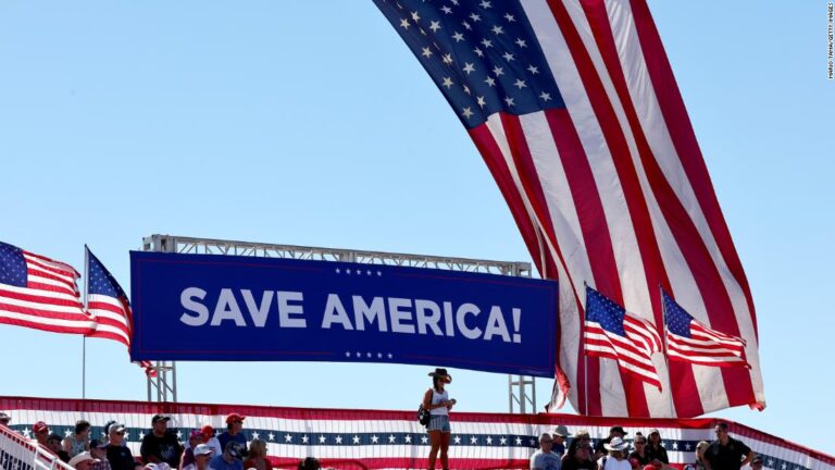 Trump campaigns for Arizona election deniers