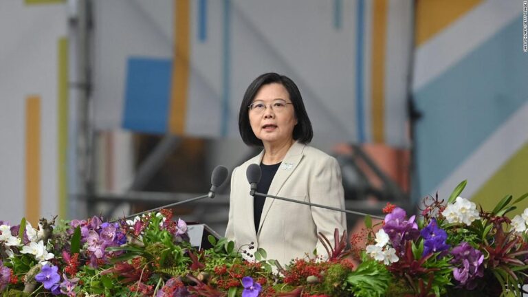 ‘No room for compromise’ on Taiwan’s sovereignty, President Tsai says in National Day speech
