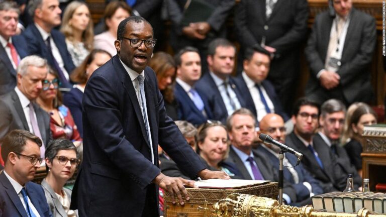 British finance minister Kwasi Kwarteng fired 38 days into the job
