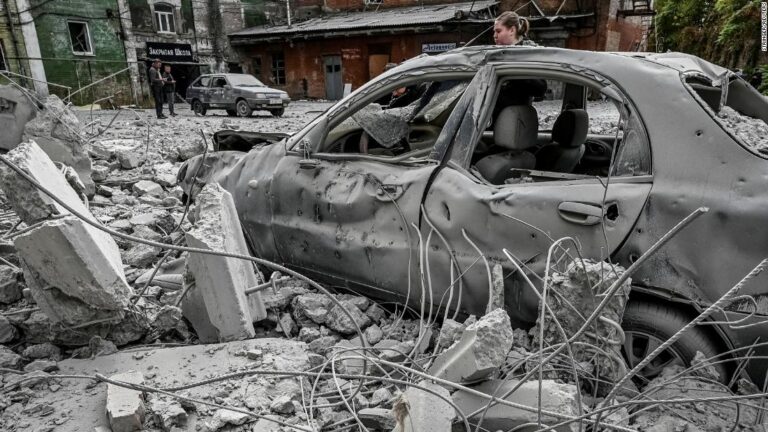 Kamikaze drones hit Zaporizhzhia, rocket strikes Kyiv, Ukrainian officials say