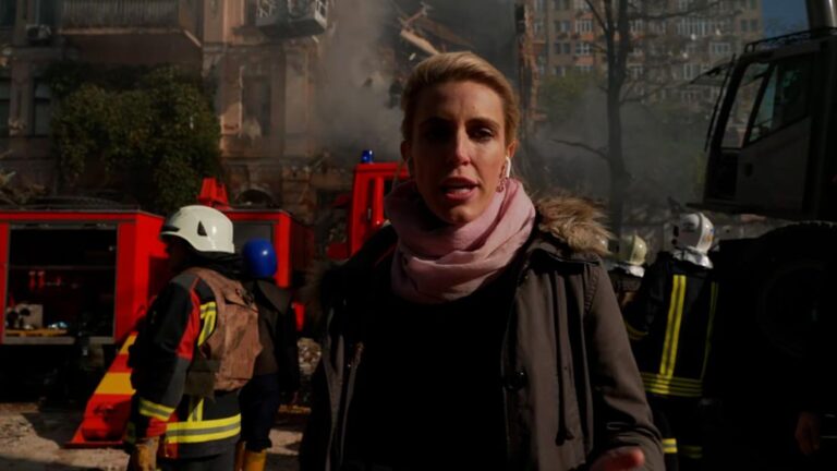 CNN on scene in Kyiv after ‘kamikaze’ drones hit Ukrainian capital