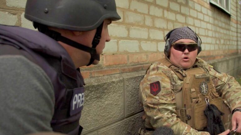 Artillery barrage sends CNN crew ducking for cover on Ukraine’s front lines