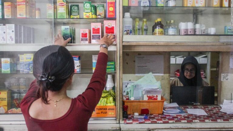 Indonesia bans sale of all cough syrups after 99 child deaths