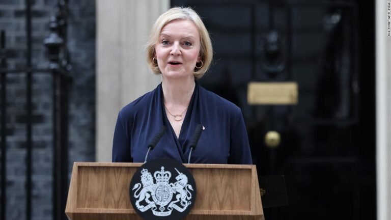 Liz Truss resigns as UK PM