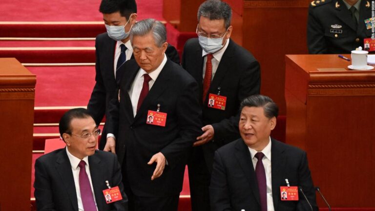 See ‘high drama’ during closing ceremony of China’s Party Congress