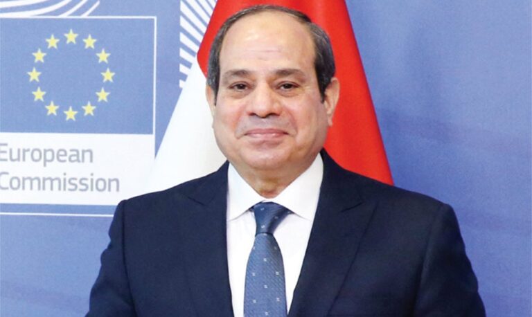 Egypt president vows to solve obstacles facing industrialists, investors