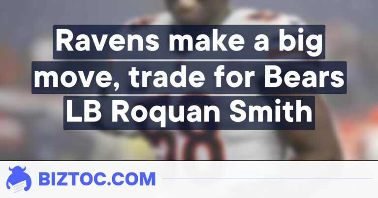 Ravens make a big move, trade for Bears LB Roquan Smith