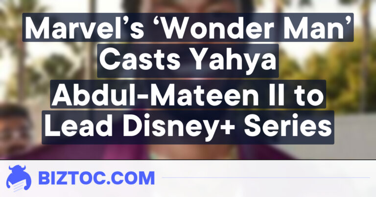 Marvel’s ‘Wonder Man’ Casts Yahya Abdul-Mateen II to Lead Disney+ Series