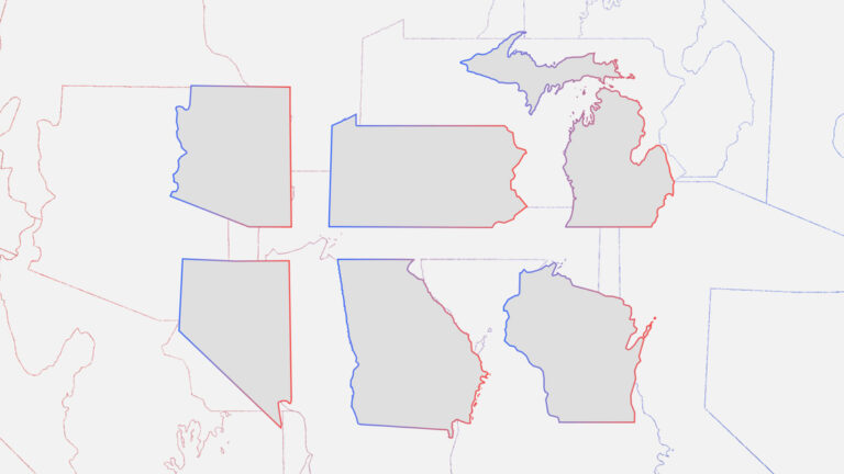 These 6 states could determine much about America’s future on election night