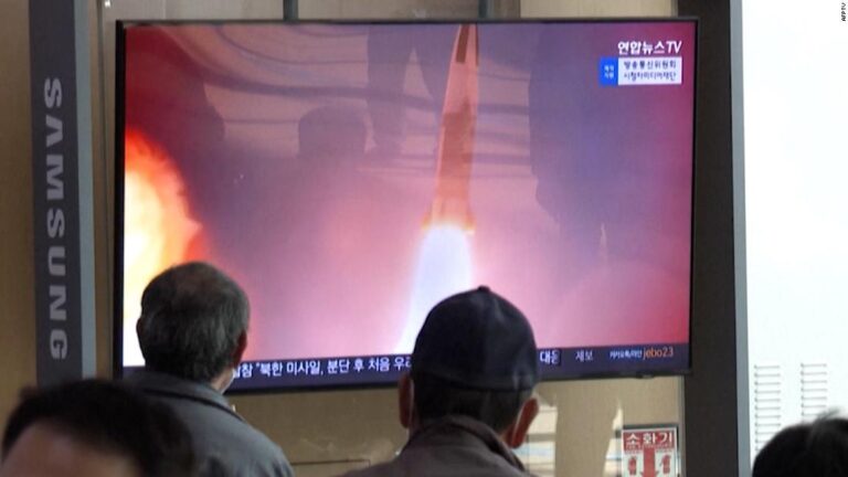 See the moment an air raid siren interrupts a live TV broadcast in South Korea