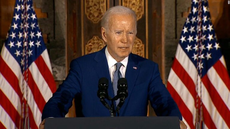 Hear Biden describe discussion with Xi Jinping in G20 meeting