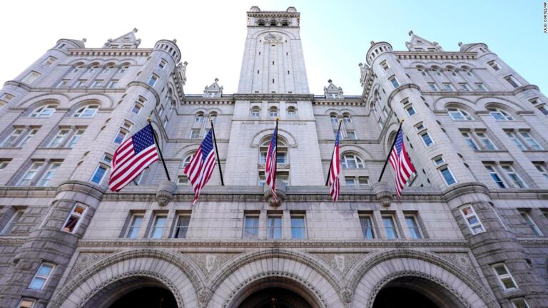 New records reveal foreign government spending at Trump’s Washington hotel