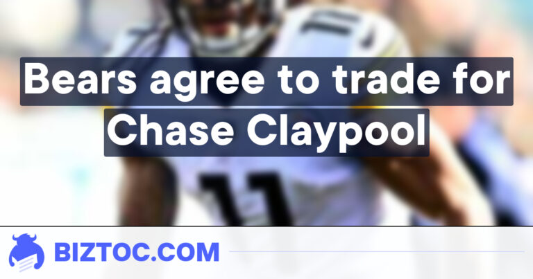 Bears agree to trade for Chase Claypool